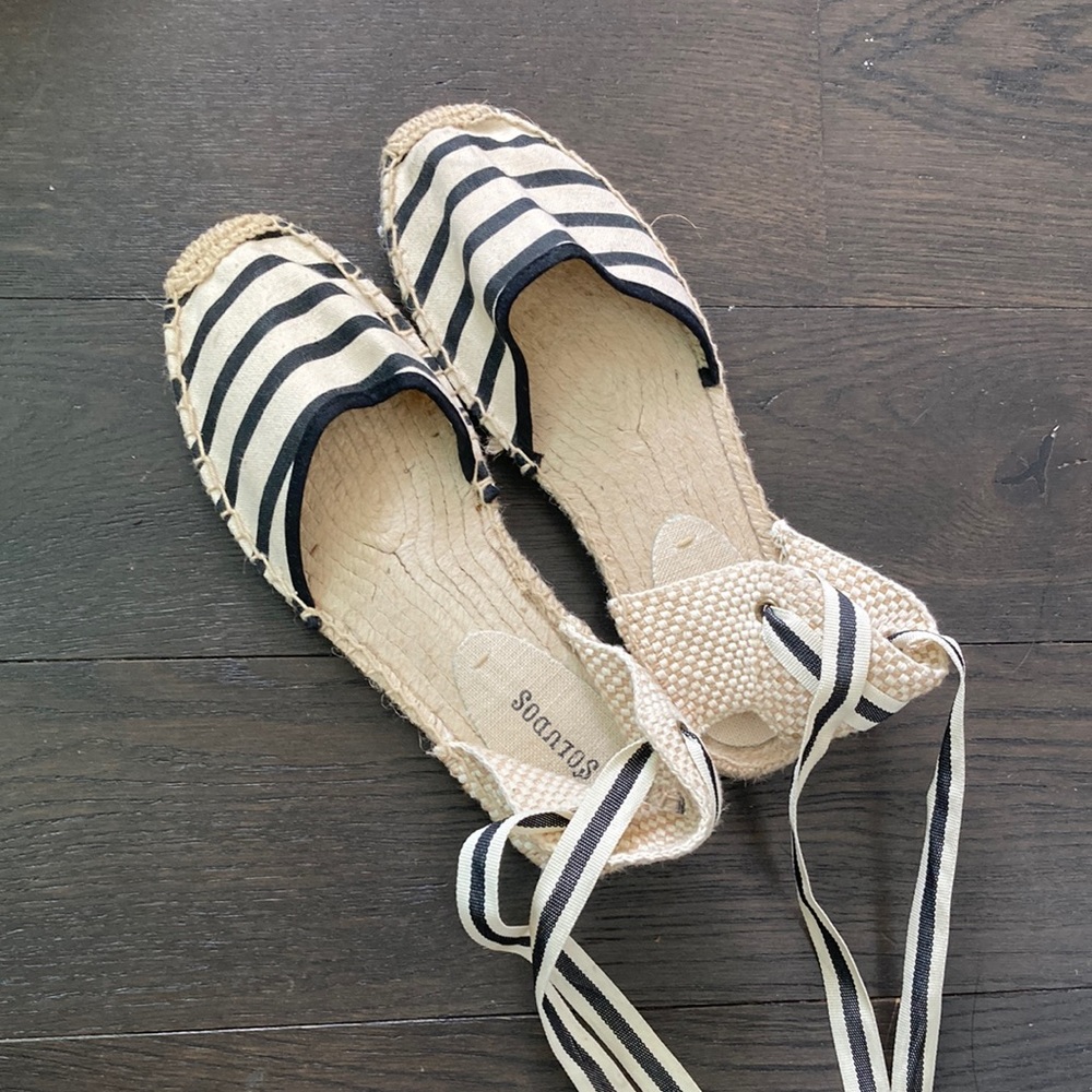 Soludos Striped Sandals